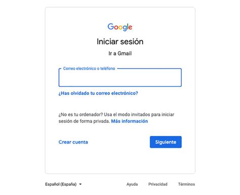 Iniciar sesión en la cuenta de Google con otra dirección de correo ...